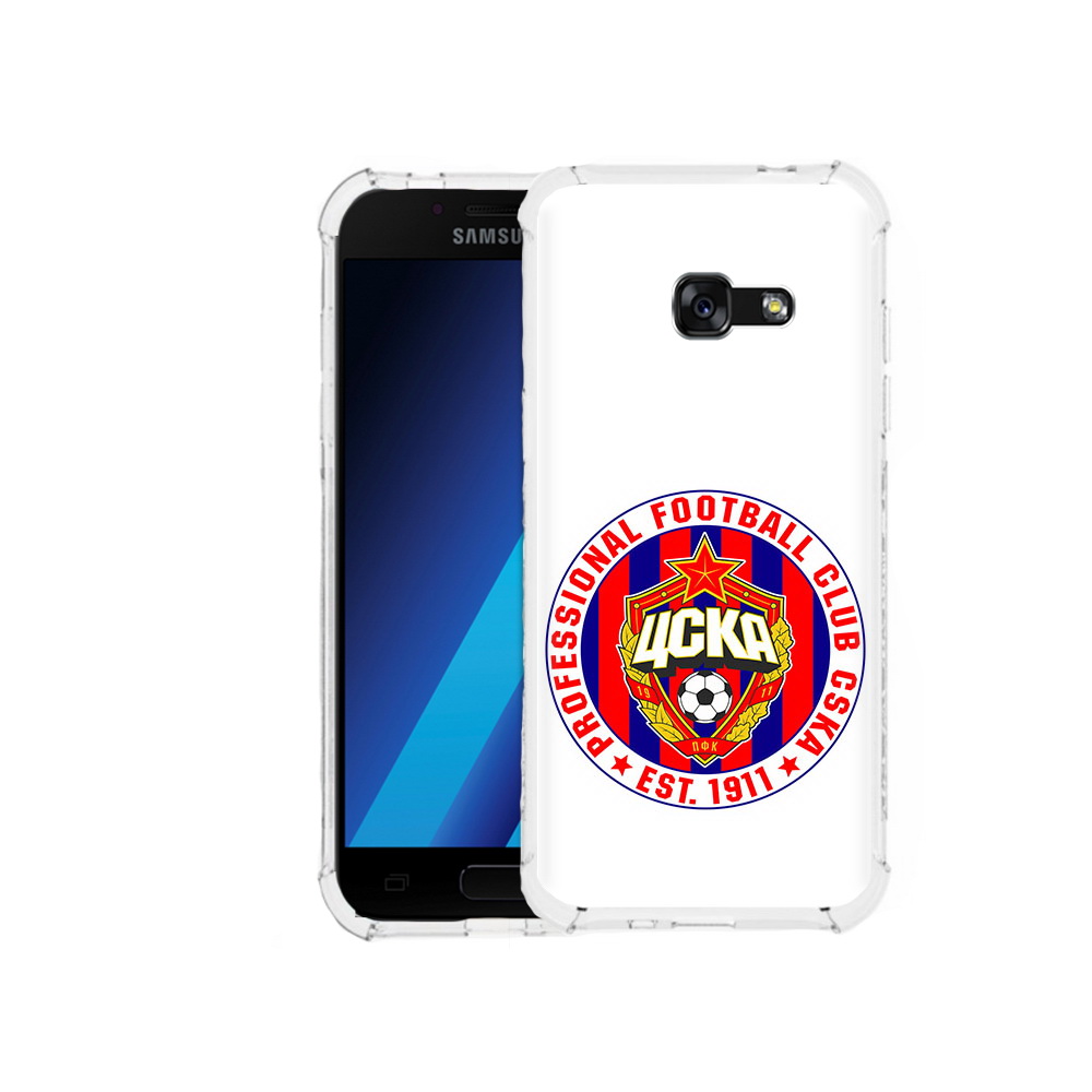 Чехол MyPads Tocco для Samsung Galaxy A7 (2017) ФК ЦСК логотип (PT87719.559.178)