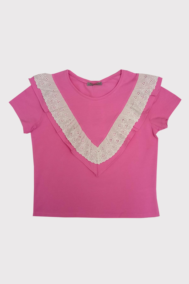 

Футболка Little Star Girls р. 12-13 лет Фуксия, L11622Y2503 (доставка из-за рубежа), Розовый, L11622Y2503
