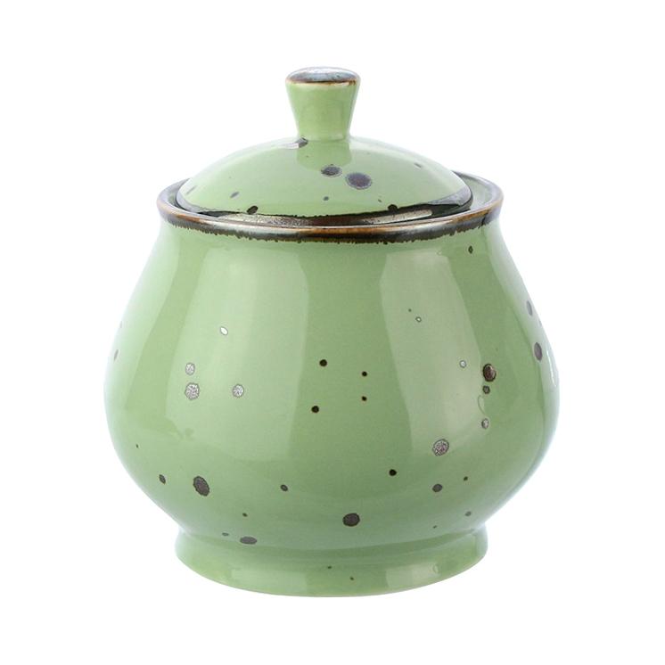 Сахарница Porcelana Bogucice Alumina Green 300 мл