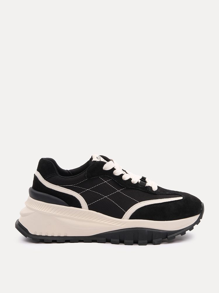 

Кроссовки женские Versiya shop 07C920 черные 37 RU, Черный, 07C920