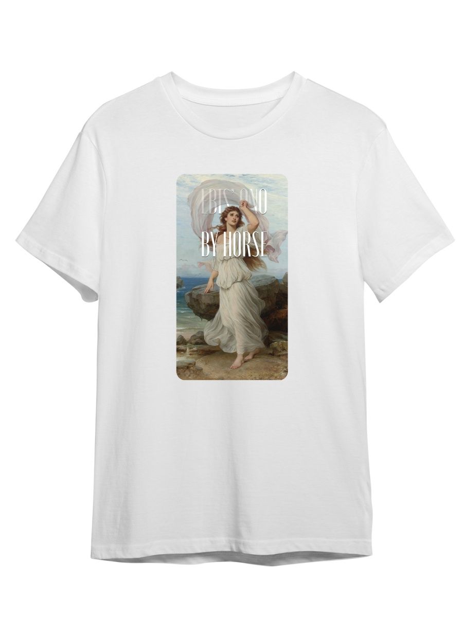 

Футболка унисекс СувенирShop Ebis ono by horse/Конь/Мем/Прикол 2 белая 3XL, "Ebis ono by horse/Конь/Мем/Прикол" 2