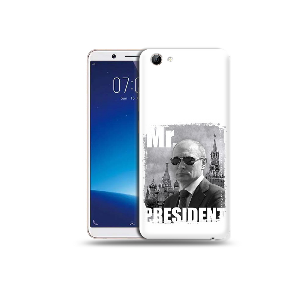 

Чехол MyPads Tocco для Vivo Y71 Путин (PT111858.440.141), Прозрачный, Tocco