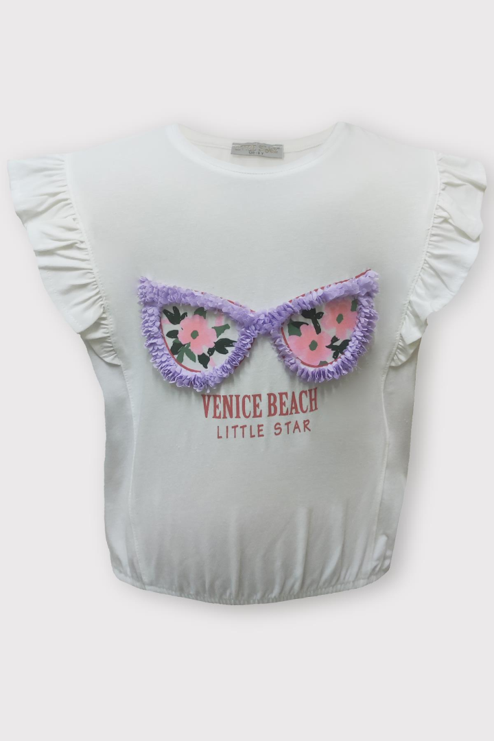 

Футболка Little Star Girls р. 8-9 лет Кремовый, L11622Y2406 (доставка из-за рубежа), L11622Y2406