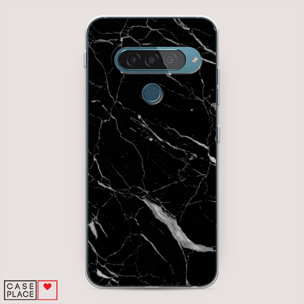

Чехол Awog "Черный минерал" для LG G8s ThinQ, 84050-3