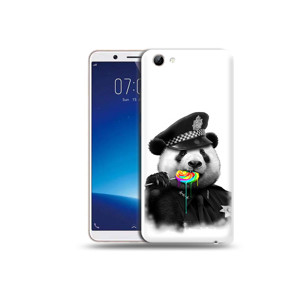 

Чехол MyPads Tocco для Vivo Y71 Панда полиция (PT111858.440.130), Прозрачный, Tocco