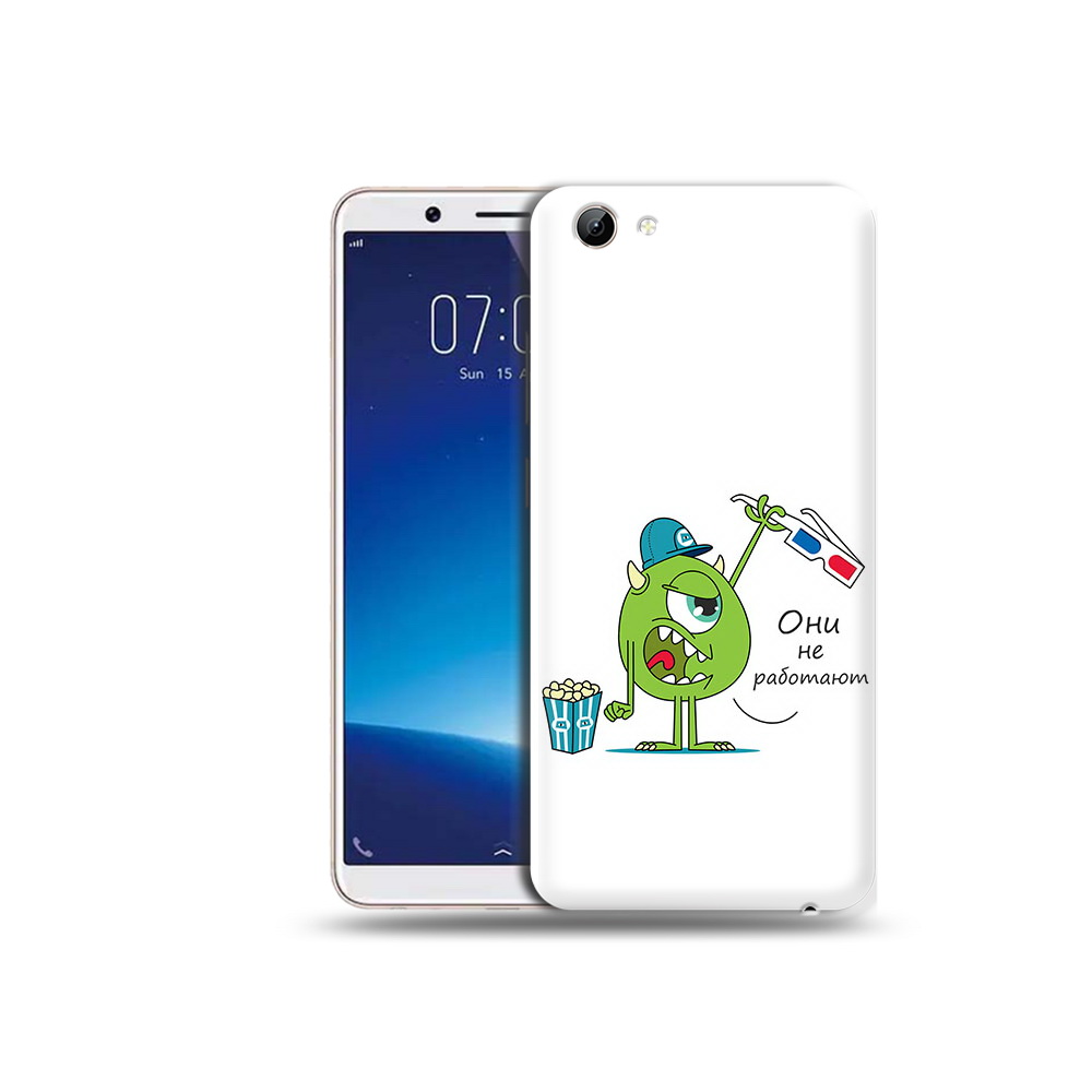 

Чехол MyPads Tocco для Vivo Y71 Очки не работают (PT111858.440.129), Прозрачный, Tocco