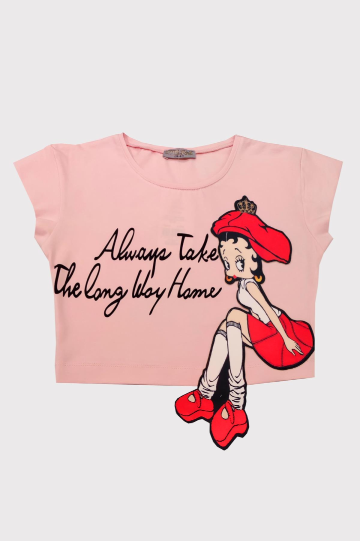 

Футболка Little Star Girls р. 9-10 лет Пудровый, L11622Y2313 (доставка из-за рубежа), L11622Y2313