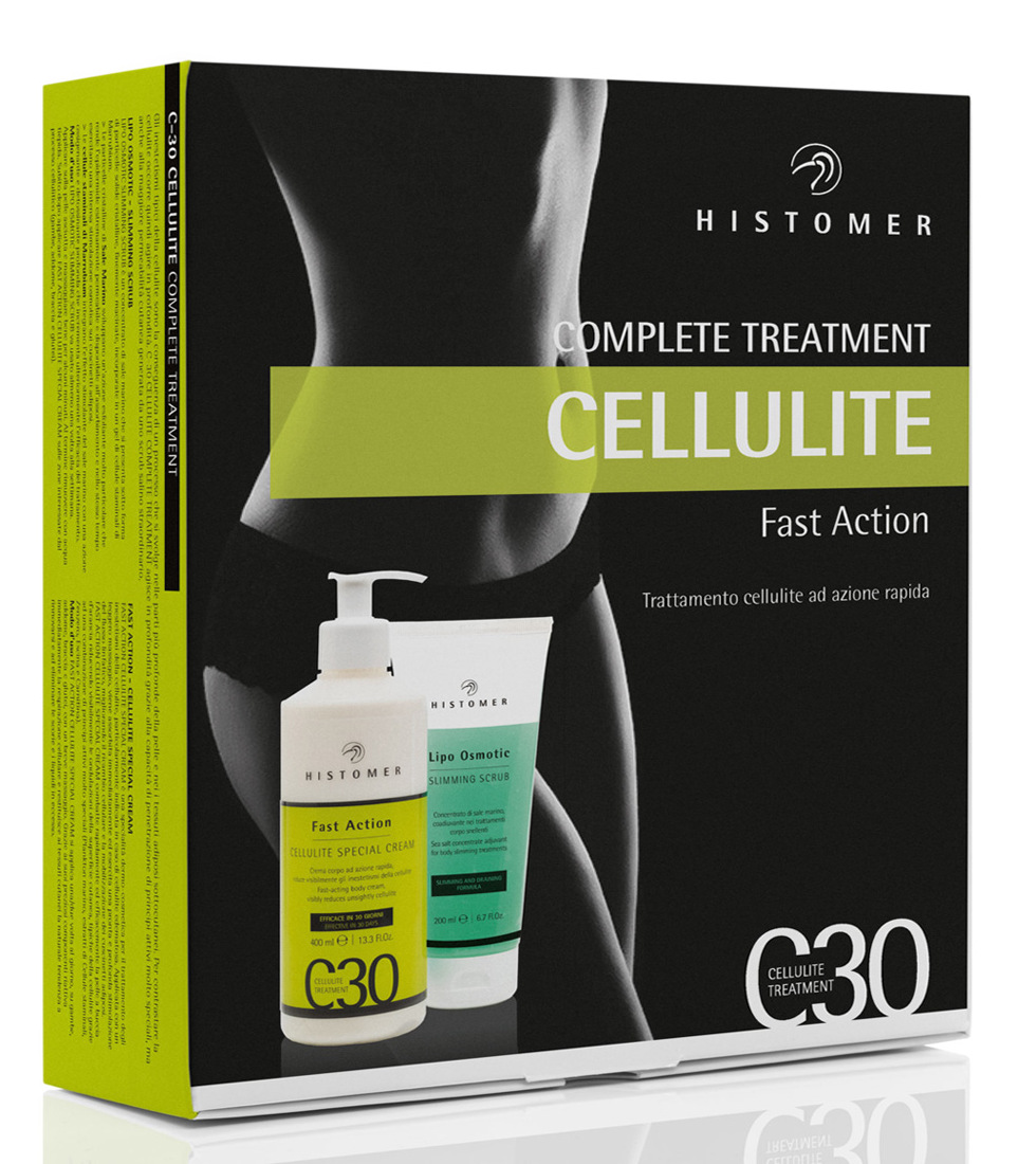 средство для тела histomer c 30 fast action special cellulite cream 400 мл Набор Histomer антицеллюлитная программа Complete treatment CELLULITE FAST ACTION