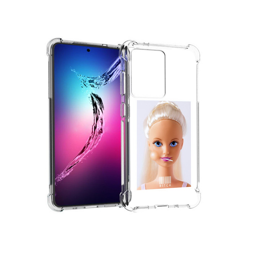 

Чехол MyPads Tocco для Samsung Galaxy S20+ барби (PT141343.495.226), Прозрачный, Tocco