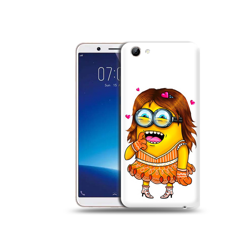 

Чехол MyPads Tocco для Vivo Y71 Миньон девочка (PT111858.440.116), Прозрачный, Tocco