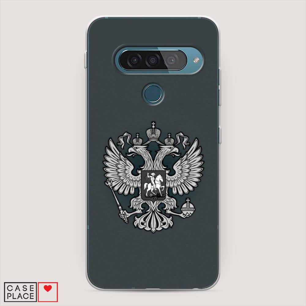 

Чехол Awog "Герб России серый" для LG G8s ThinQ, 84050-5