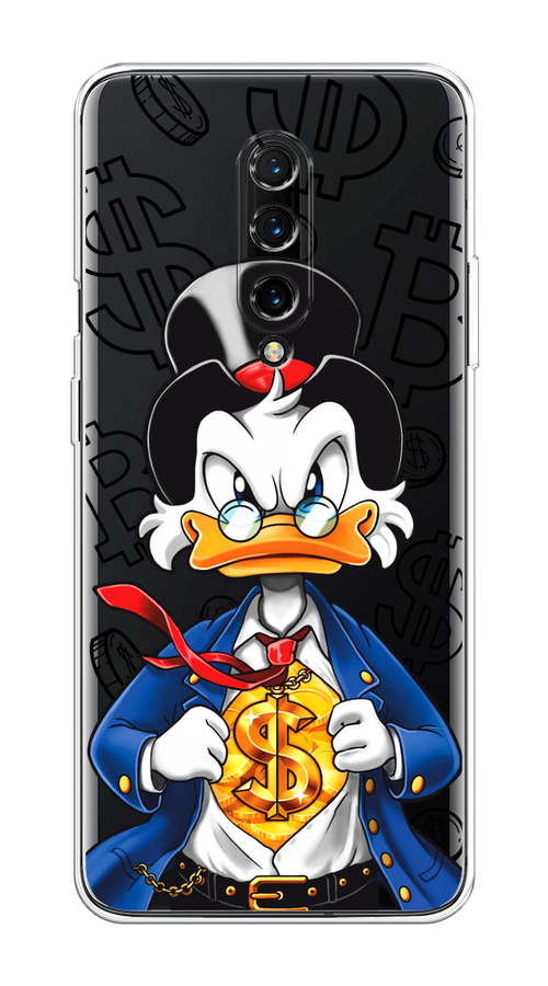 

Чехол на OnePlus 8 "Scrooge Goldman", Черный;белый;синий, 151250-1