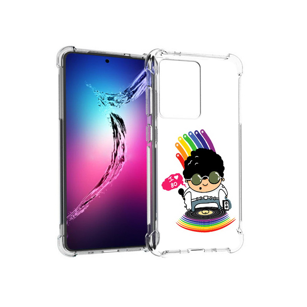 

Чехол MyPads Tocco для Samsung Galaxy S20+ Я люблю 80-е (PT141343.495.205), Прозрачный, Tocco