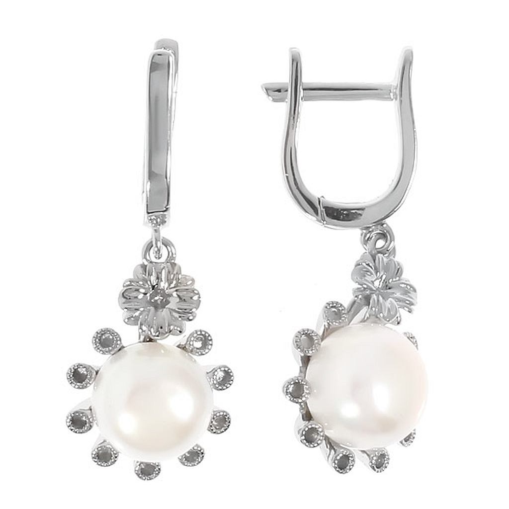 

Серьги из серебра с жемчугом Balex Jewellery 2433920298, 2433920298