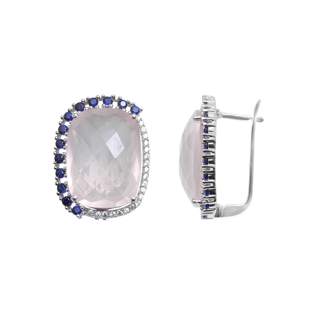 

Серьги из серебра с сапфиром Balex Jewellery 2410931593, 2410931593