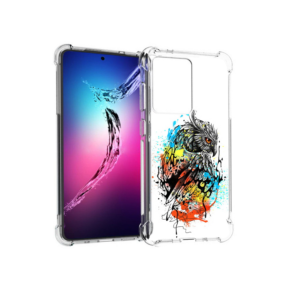 

Чехол MyPads Tocco для Samsung Galaxy S20+ Творческая сова (PT141343.495.170), Прозрачный, Tocco