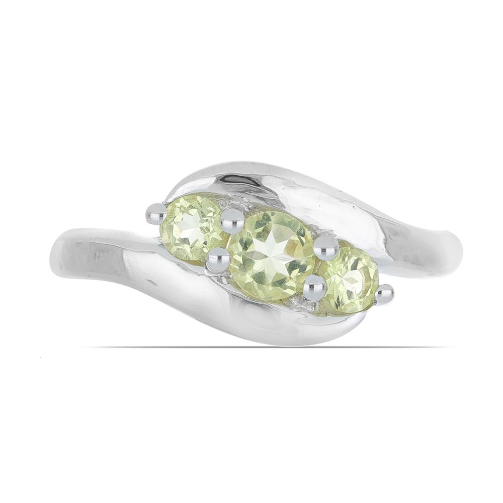 Кольцо из серебра р.21 Ювелирия T41097, топаз