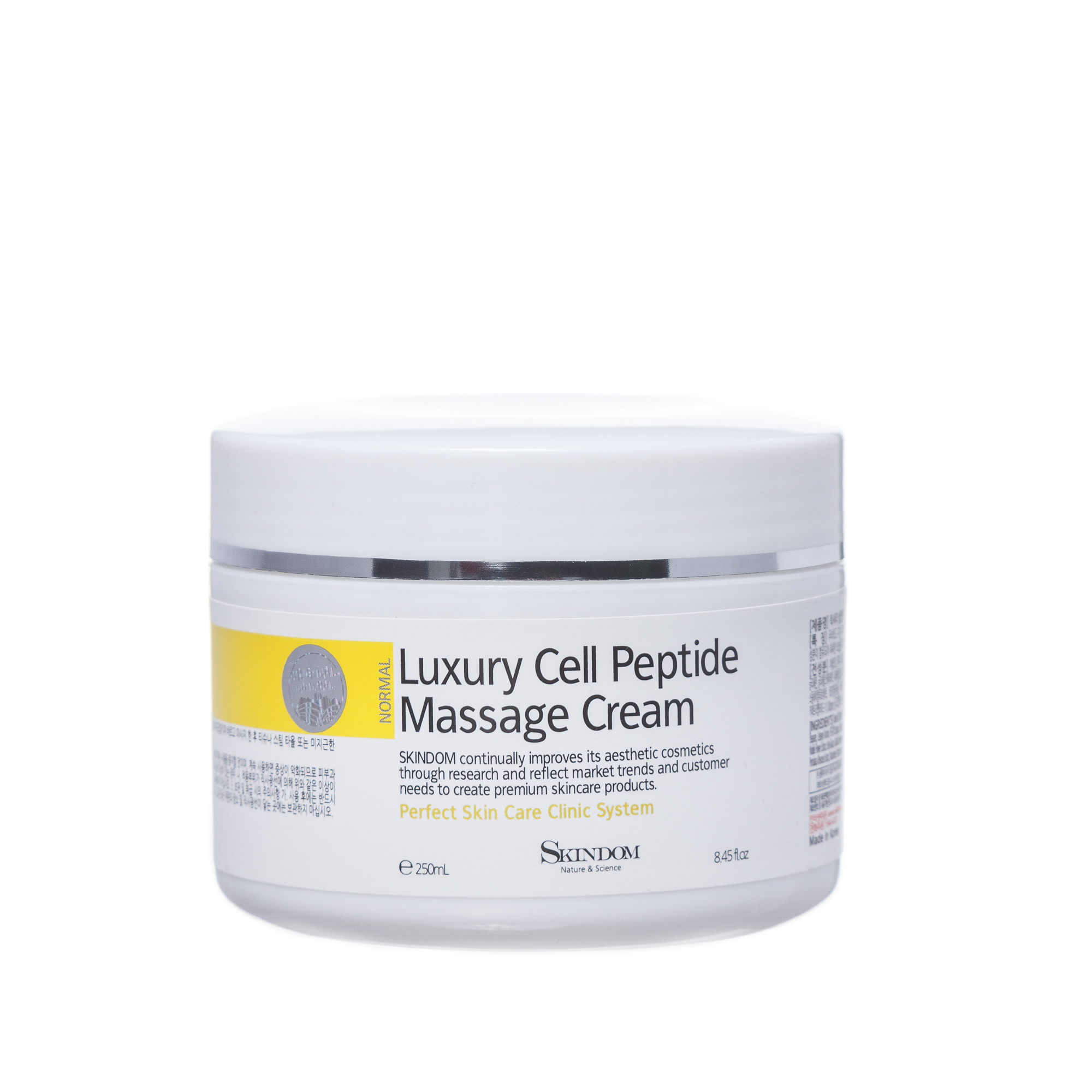 фото Крем массажный с пептидами для лица skindom luxury cell peptide massage creme 250 мл