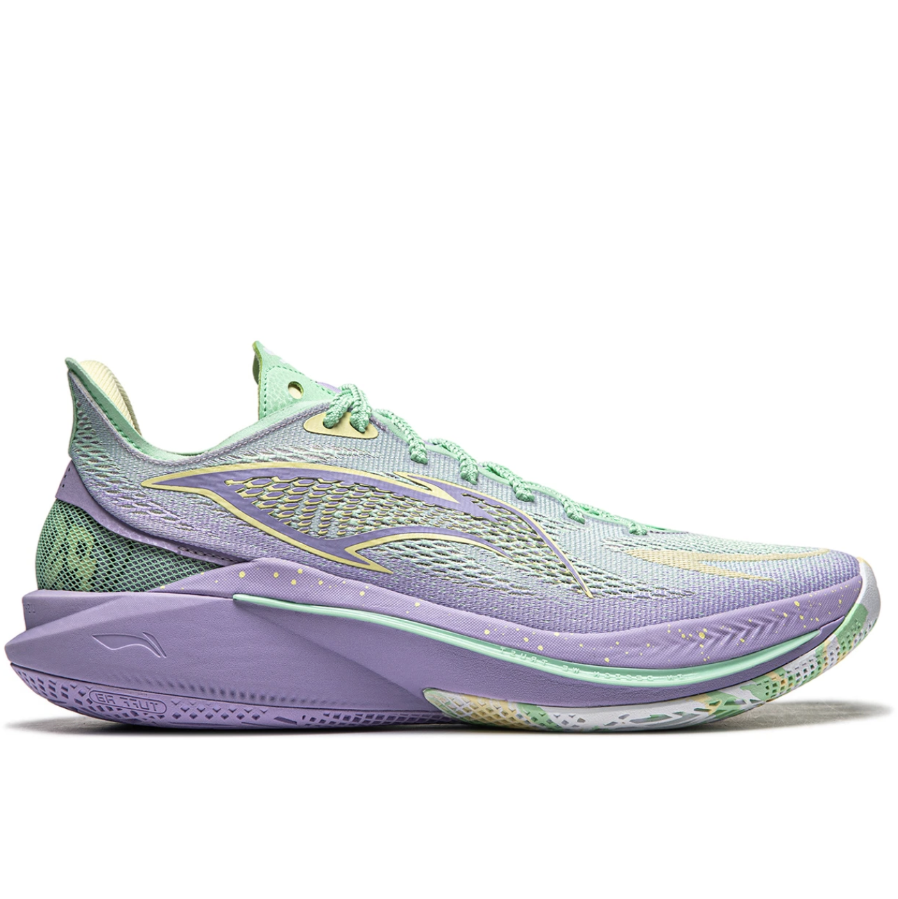 

Кроссовки мужские Li-Ning Sonic фиолетовые 13 US, Фиолетовый, Sonic