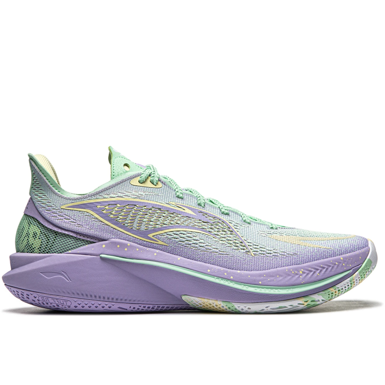 

Кроссовки мужские Li-Ning Sonic фиолетовые 12 US, Фиолетовый, Sonic