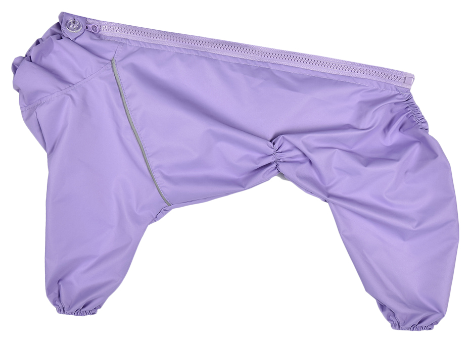 фото Дождевик для собак yami-yami одежда, женский, фиолетовый, 34-38, длина спины 38 см