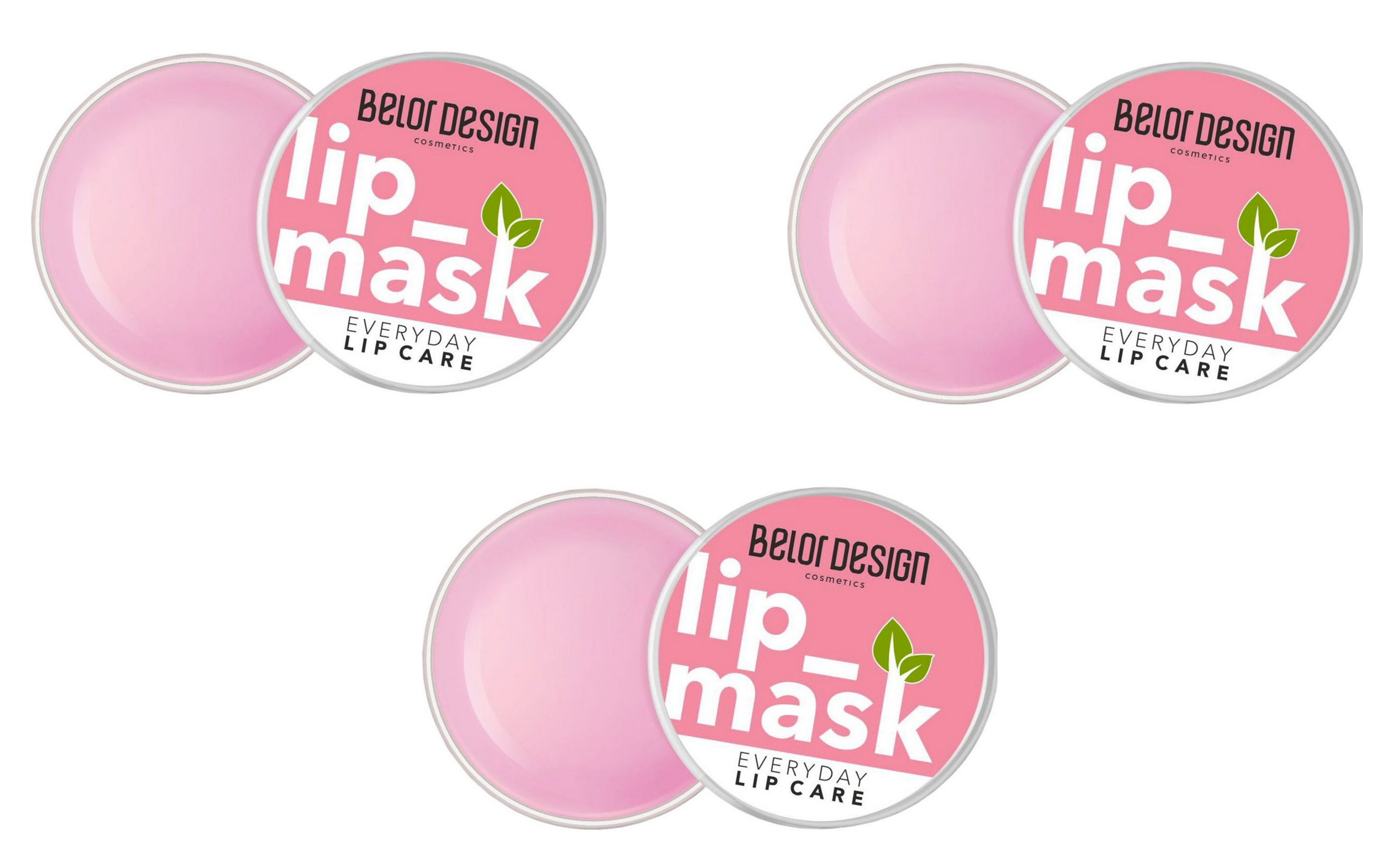 

Маска для губ Belor Design Lip mask 3 уп