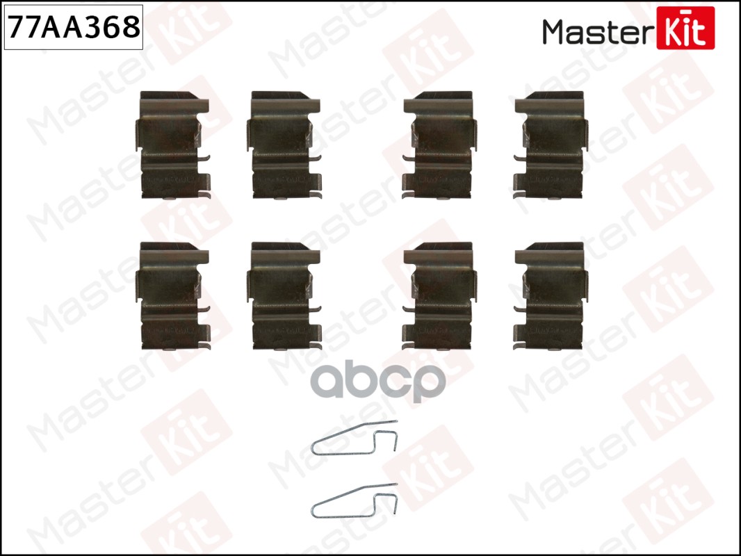 

Комплект Установочный Тормозных Колодок Master Kit 77Aa368