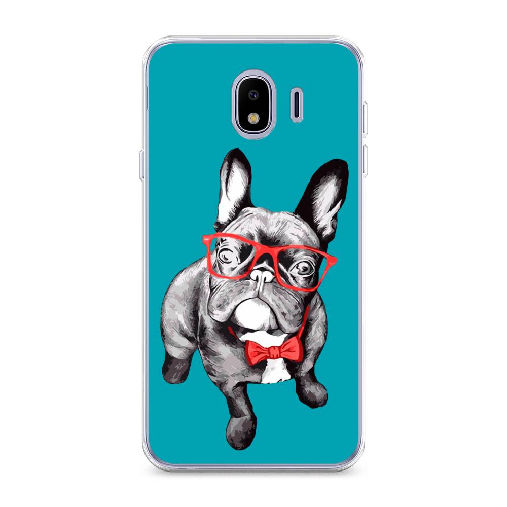 

Чехол на Samsung Galaxy J4 "Французский бульдог", 26450-1