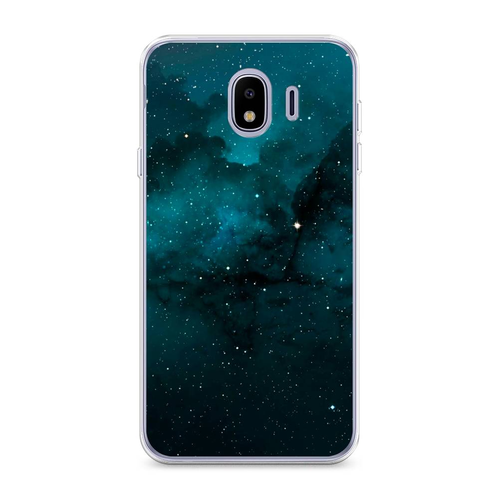 

Чехол на Samsung Galaxy J4 "Синий космос", 26450-2