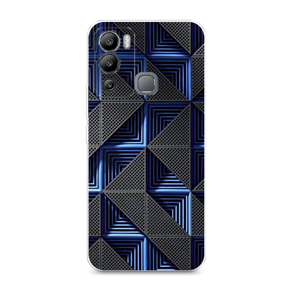 

Чехол для Infinix Hot 12i "IBM", Серый;синий, 3101250-3