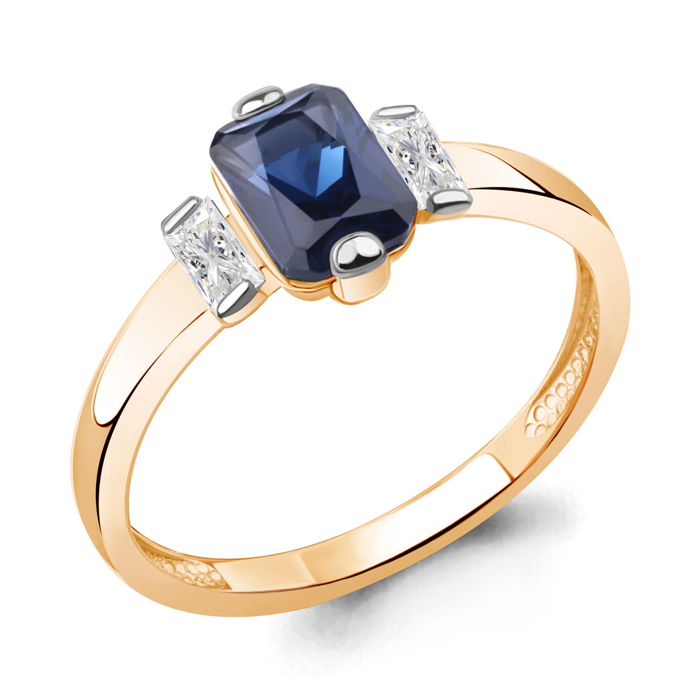 

Кольцо из серебра с фианитом Aquamarine Aquamarine 67806Н_925_з р. 16,5, 67806Н_925_з