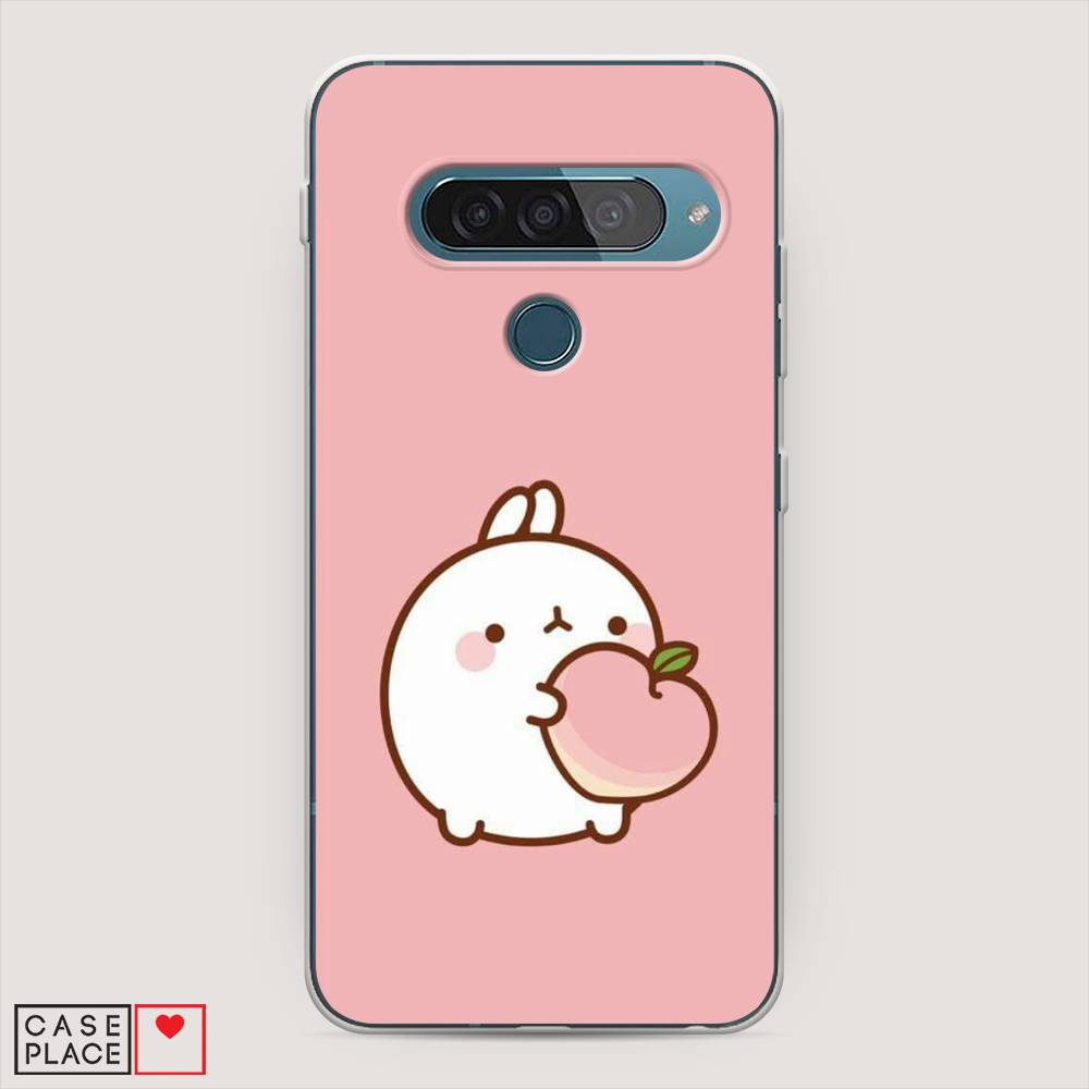 

Чехол Awog "Кролик с персиком" для LG G8s ThinQ, 84050-1