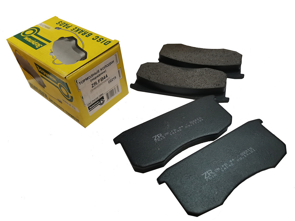 

Колодки тормозные передние к-т 4 шт. За рулем UAZ Patriot 1994- ZR.FB44/D221S/3163-3501088, UAZ Patriot 1994-
