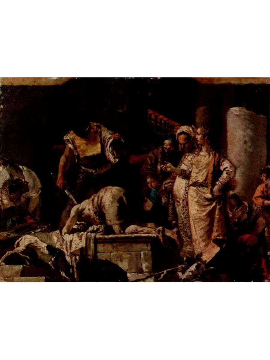 

Постер DRABS A3 Джованни Баттиста Тьеполо Усекновение главы Иоанна Предтечи