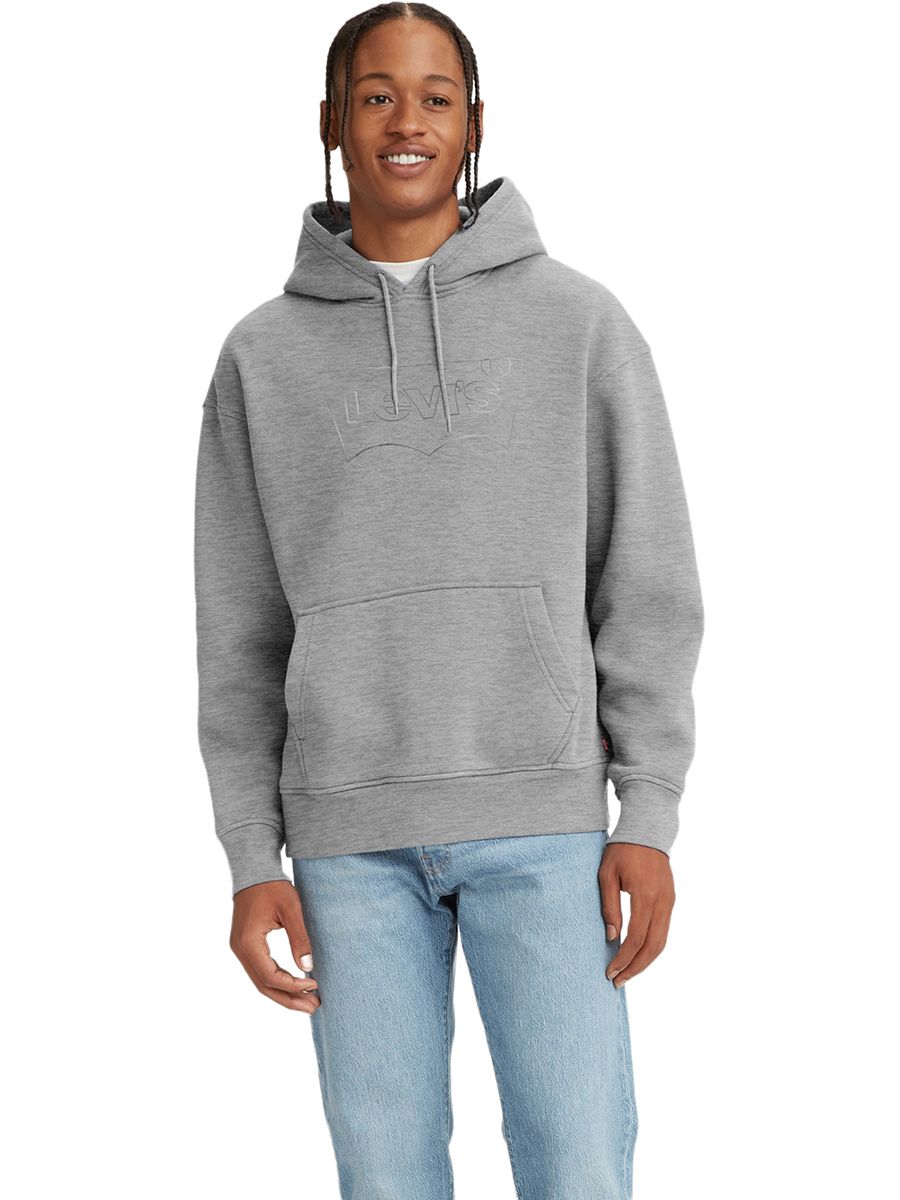 

Худи мужское Levi's A2441-0037 серое XS, A2441-0037