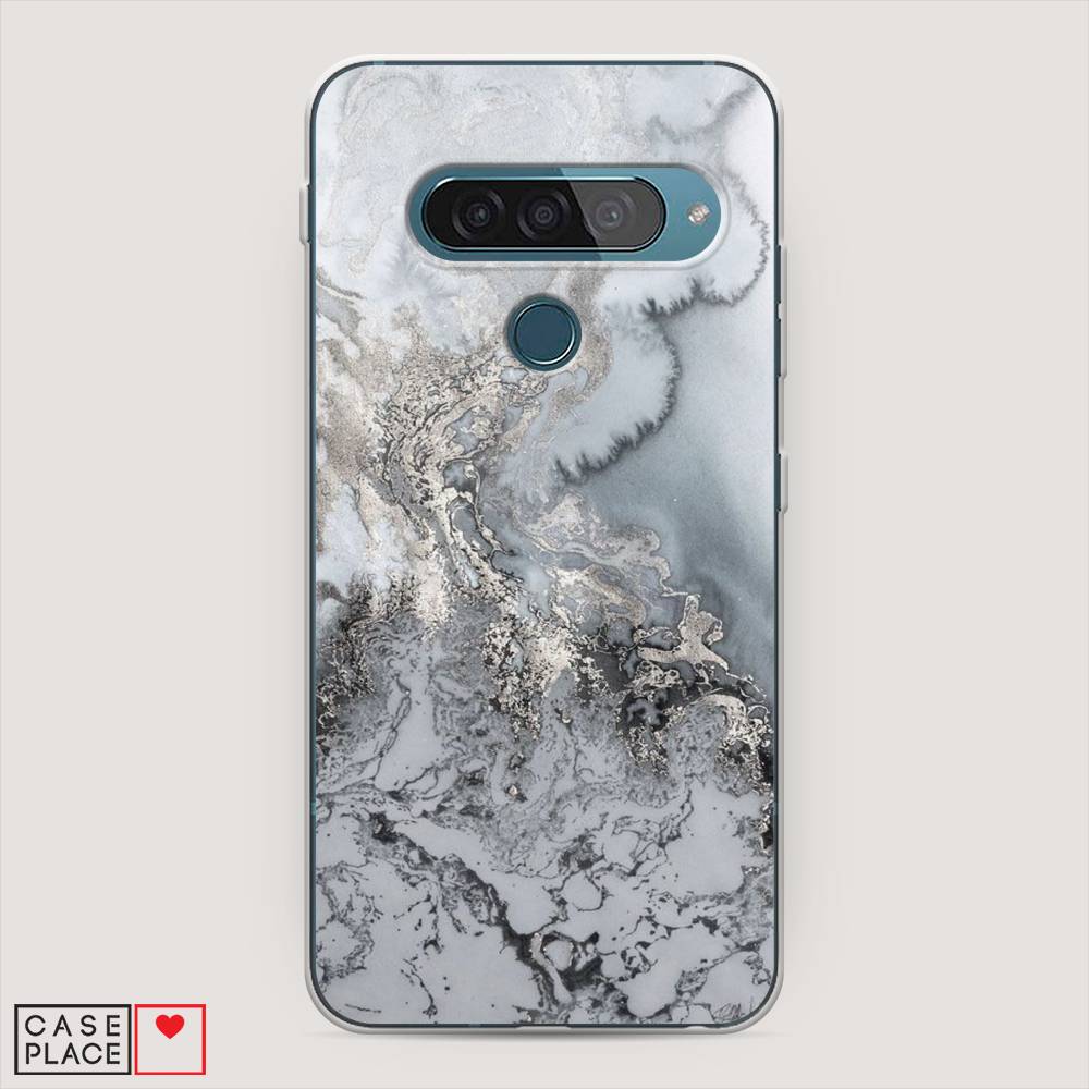 

Чехол Awog "Морозная лавина серая" для LG G8s ThinQ, 84050-3