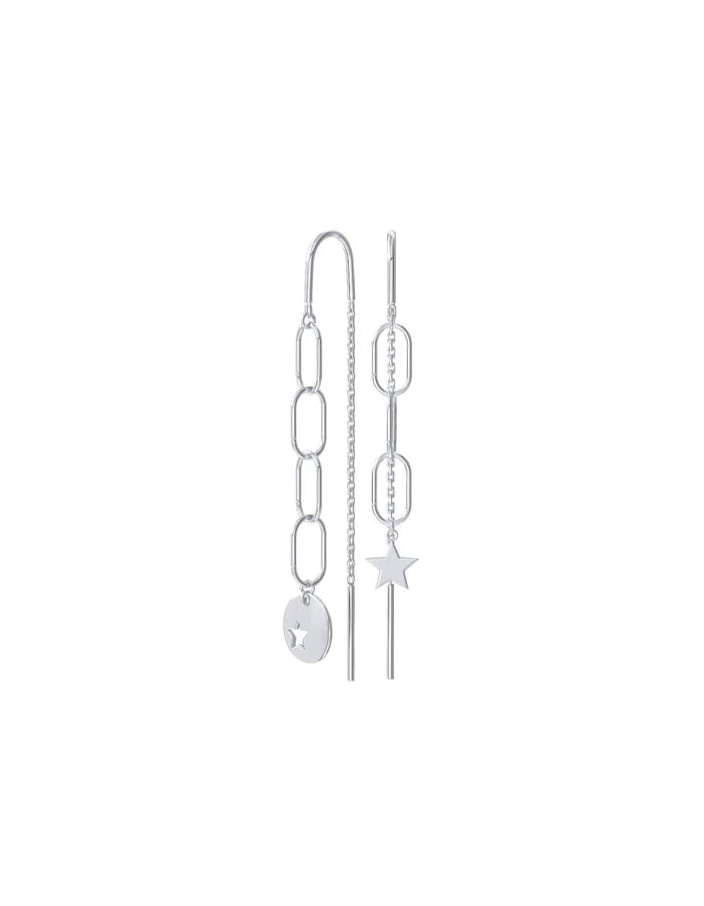 

Серьги продевки из серебра TEO MAORI 80221796-00245, 80221796-00245