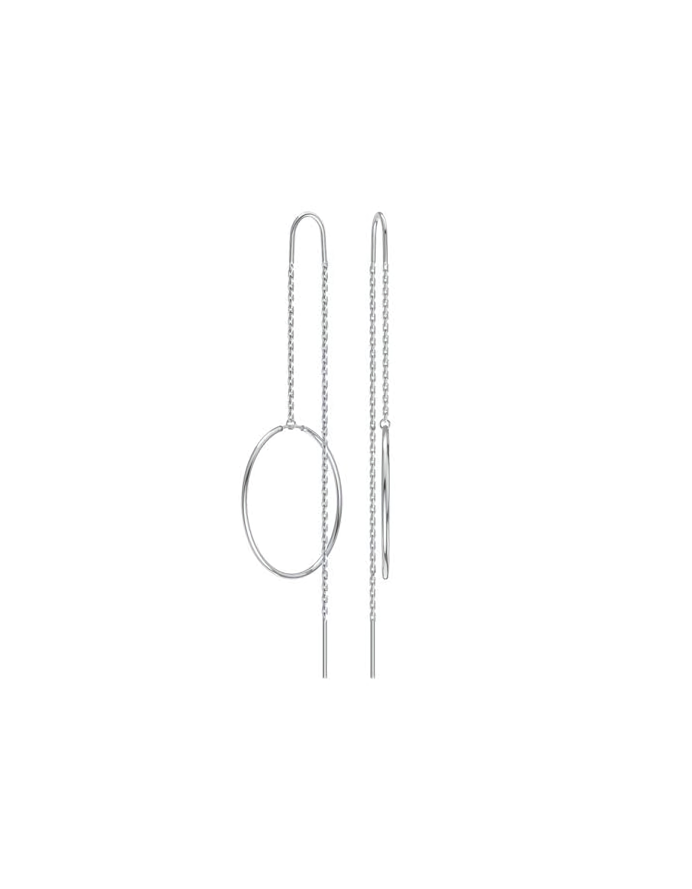 

Серьги продевки из серебра TEO MAORI 80221699-00245, 80221699-00245