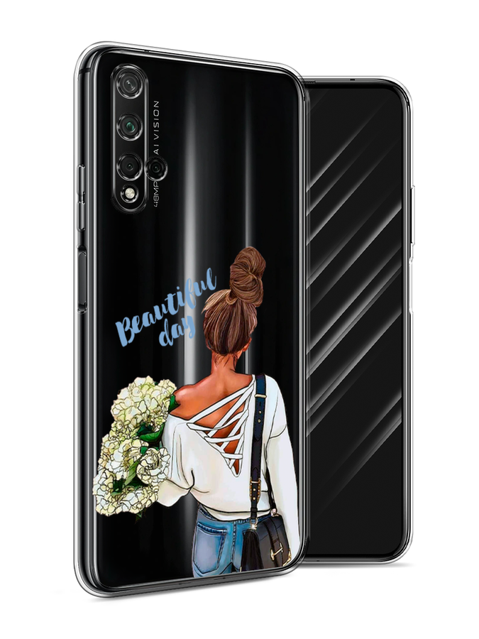 

Чехол Awog на Honor 20 "Beautiful day vector", Коричневый;белый;зеленый, 69550-6