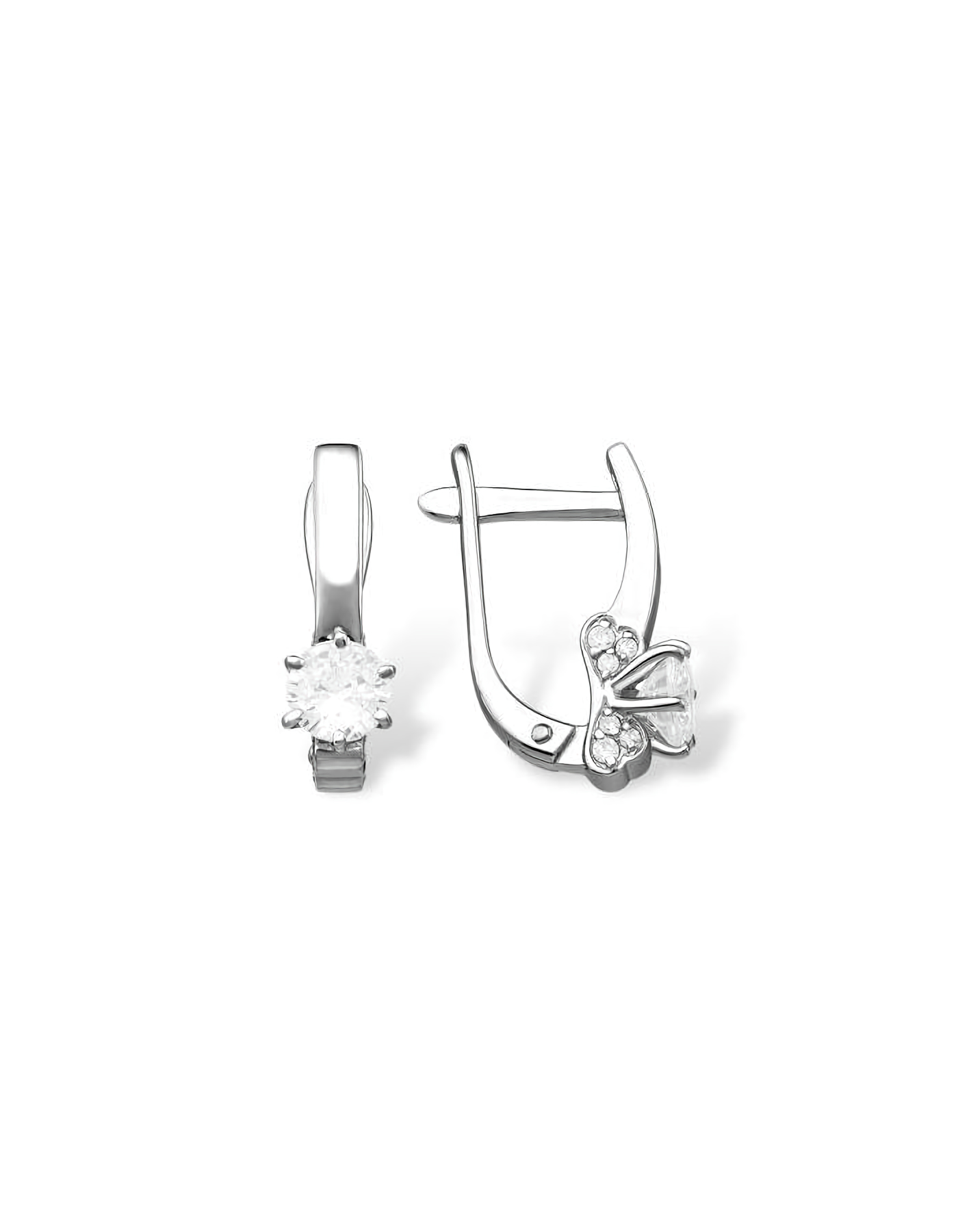

Серьги из серебра TEO MAORI 81210019569, фианит, 81210019569