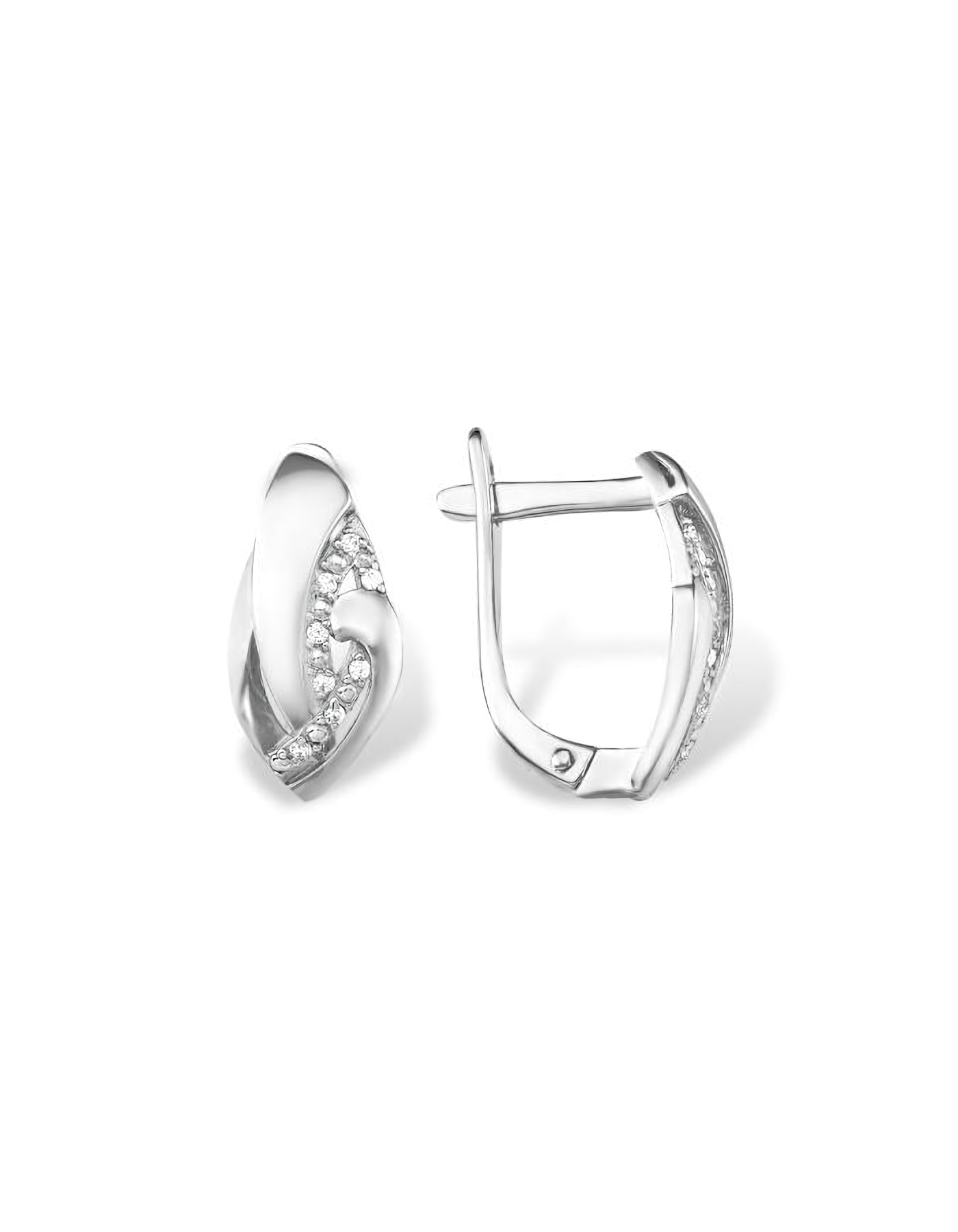

Серьги из серебра TEO MAORI 81210019284, фианит, 81210019284