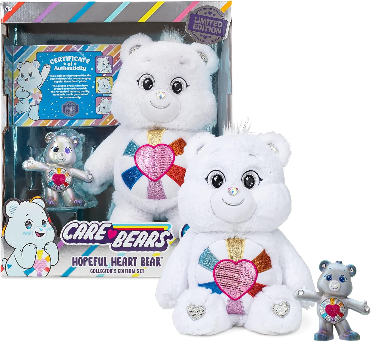 Игрушка Care Bears, ограниченный выпуск Коллекция мишек Hopeful Heart Bear