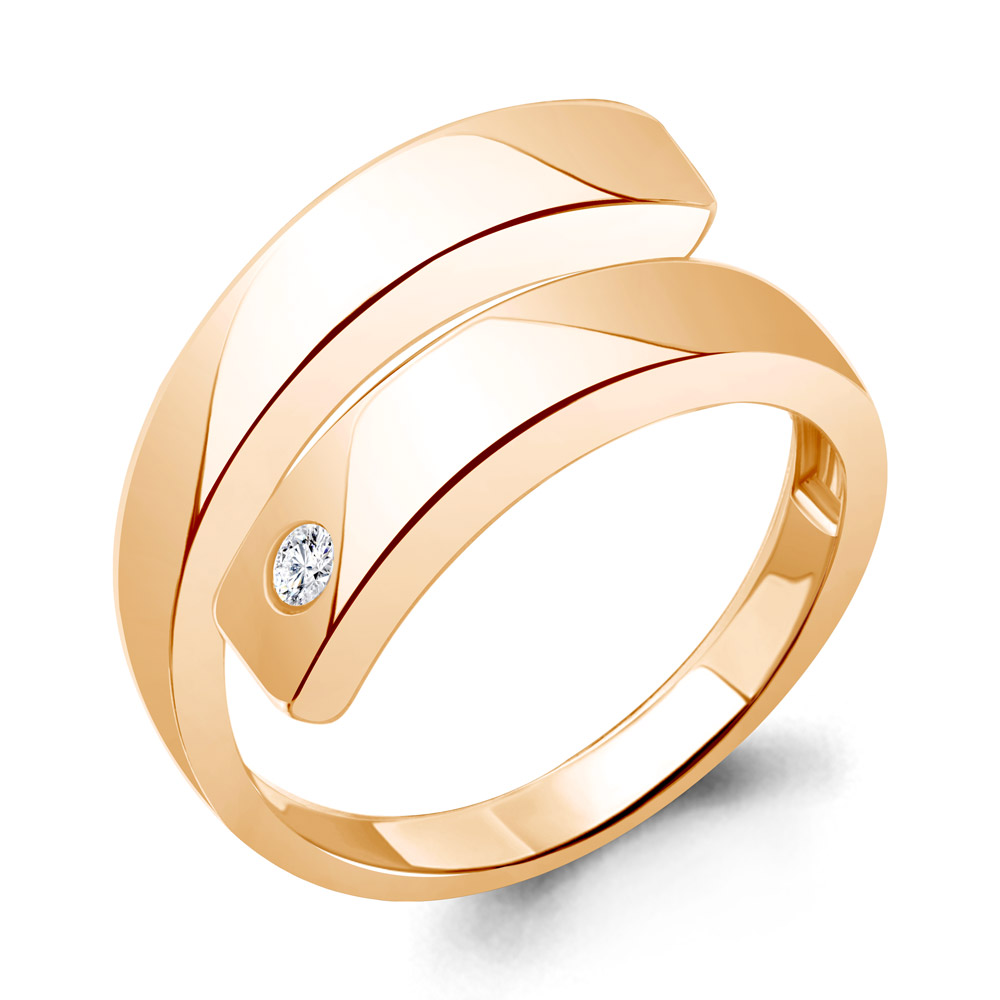 

Кольцо из серебра с фианитом Aquamarine Aquamarine 67801А_925_з р. 20,5, 67801А_925_з