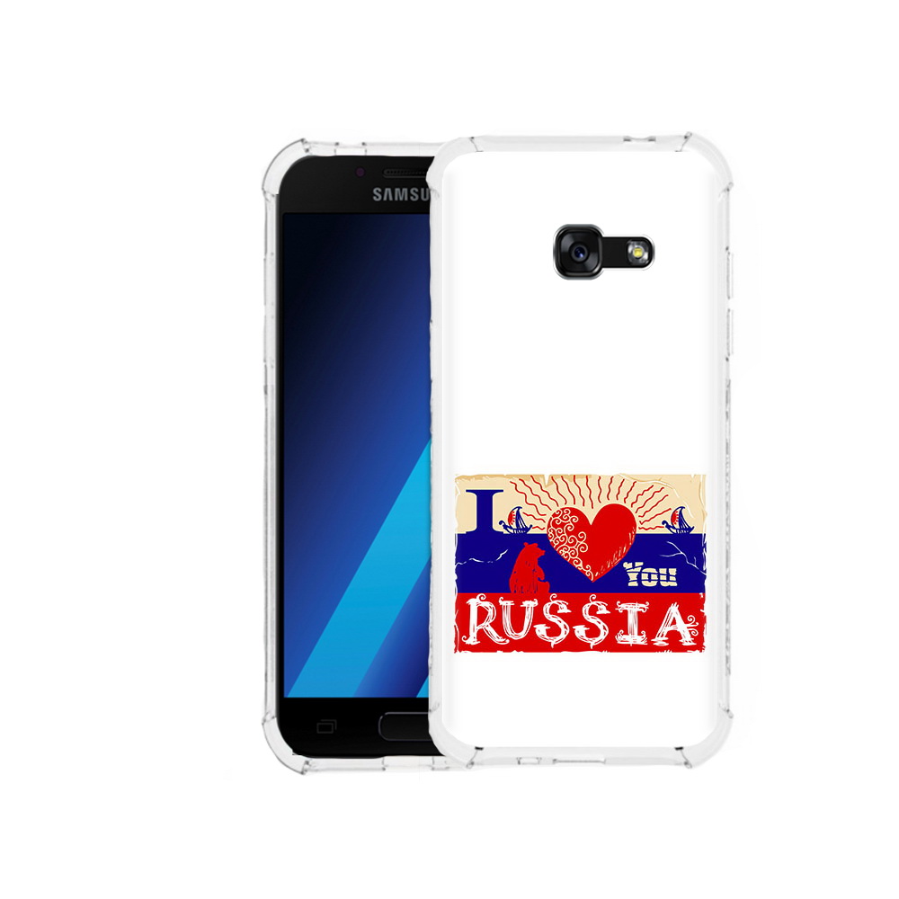 

Чехол MyPads Tocco для Samsung Galaxy A7 (2017) Люблю Россию (PT87719.559.112), Tocco