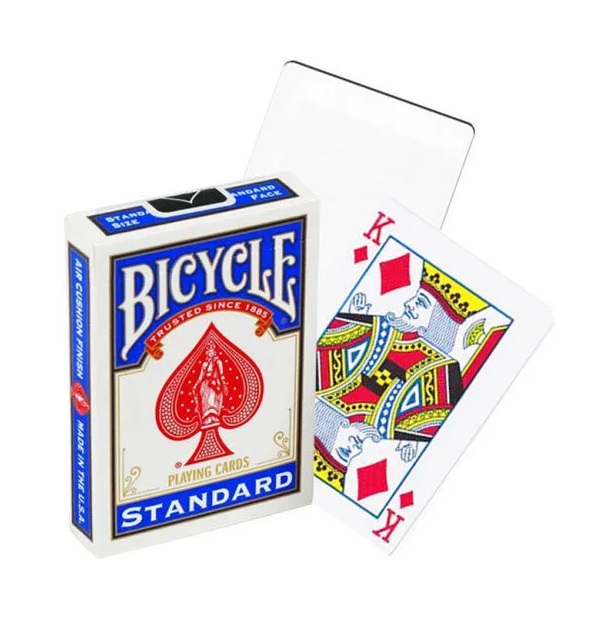 USPCC Карты только для фокусов Bicycle Blank Back, 54 карты