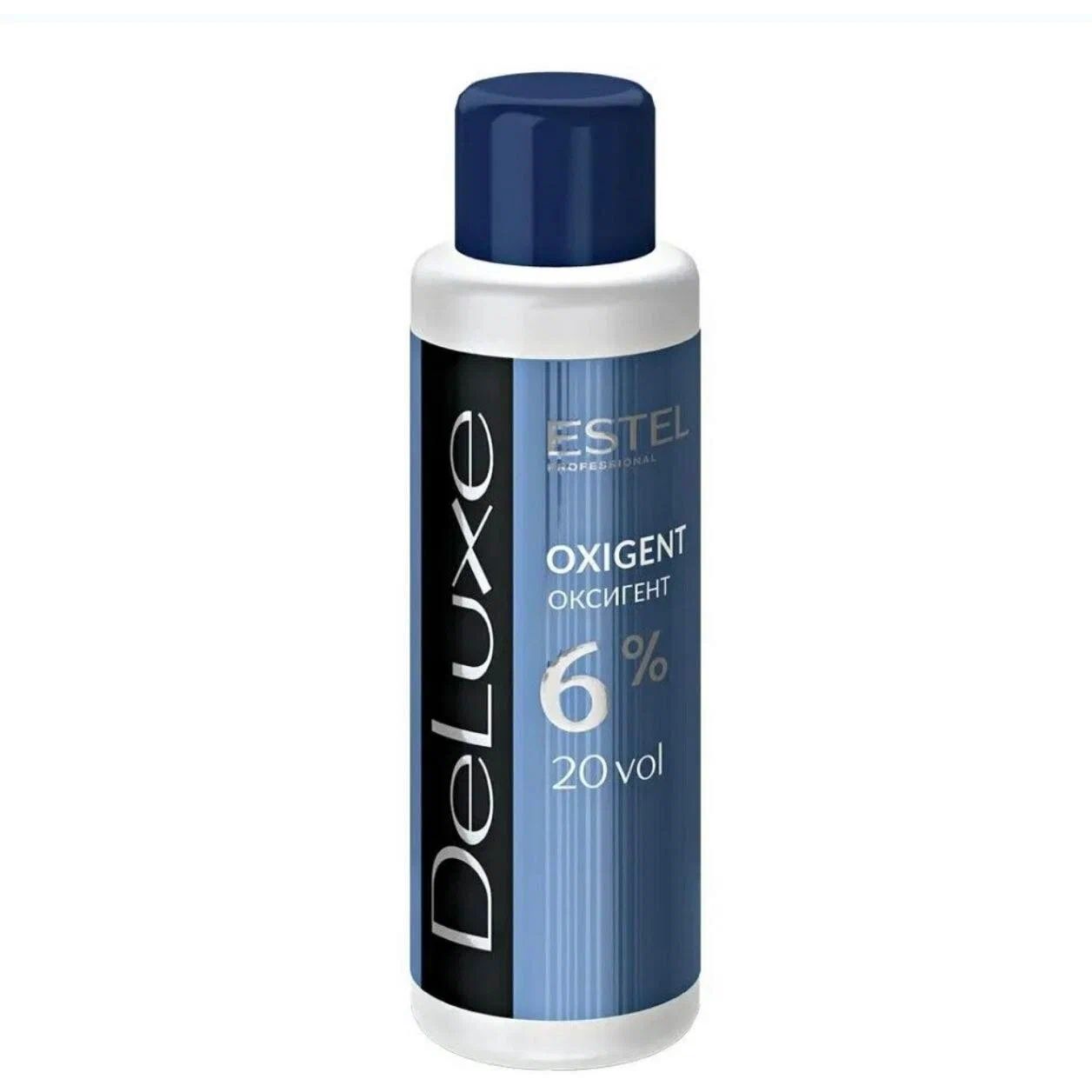 Проявитель Estel Professional De Luxe Oxigent 6% 60 мл проявитель ollin professional oxy oxidizing emulsion 6% 1000 мл
