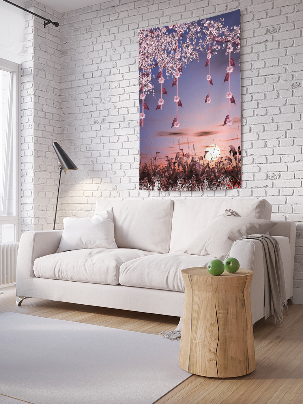 

Вертикальное фотопанно на стену JoyArty Лесные украшения 150x200 см, Лесные украшения