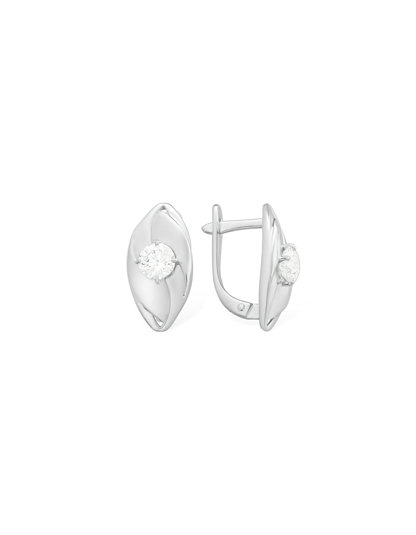 

Серьги из серебра TEO MAORI 81210017367-502, фианит, 81210017367-502