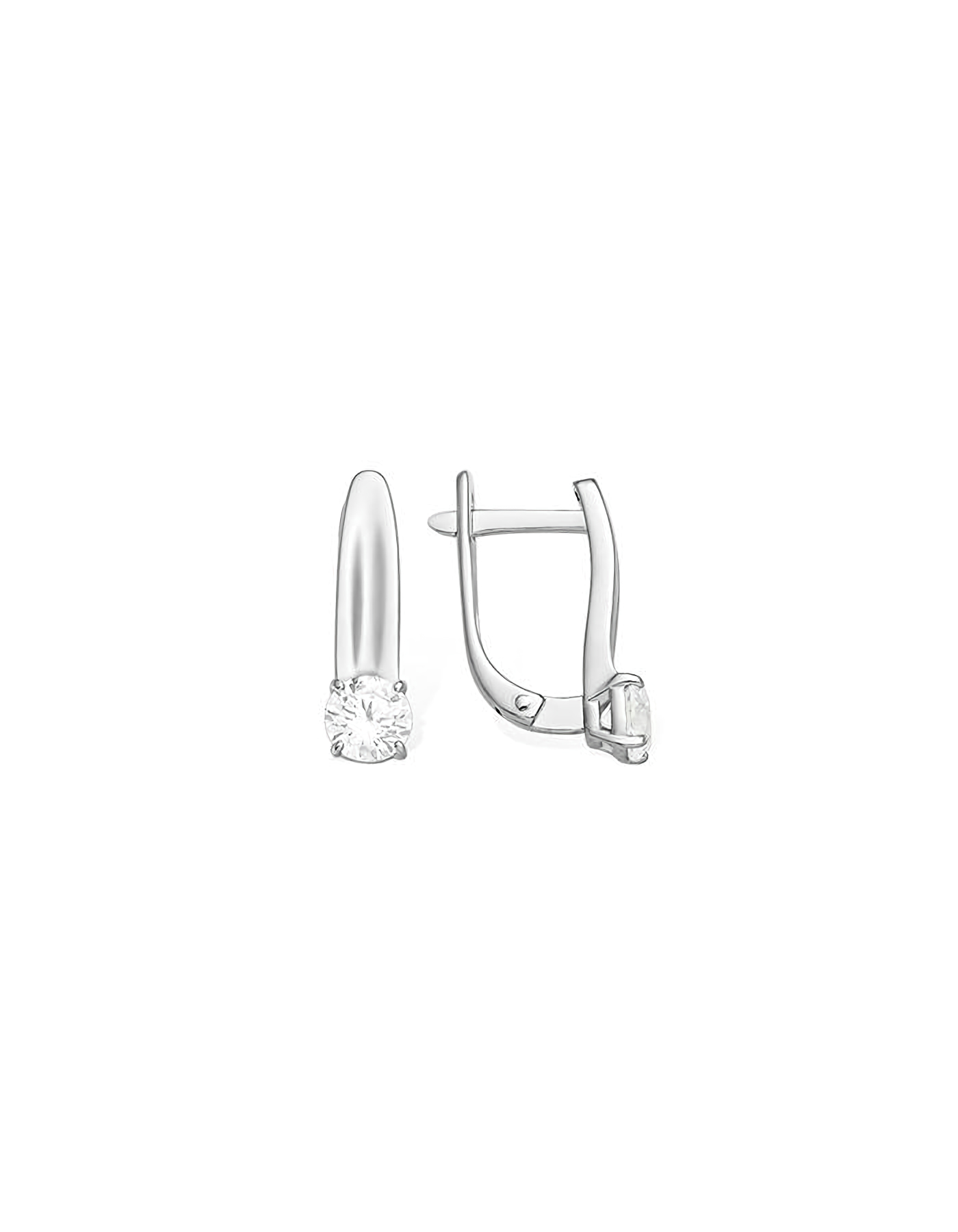 

Серьги из серебра TEO MAORI 81210017145-502, фианит, 81210017145-502