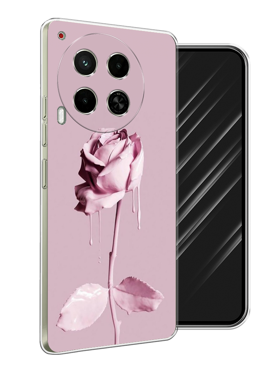 

Чехол Awog на Tecno Camon 30 5G "Роза в краске", Белый;розовый, 305550-1